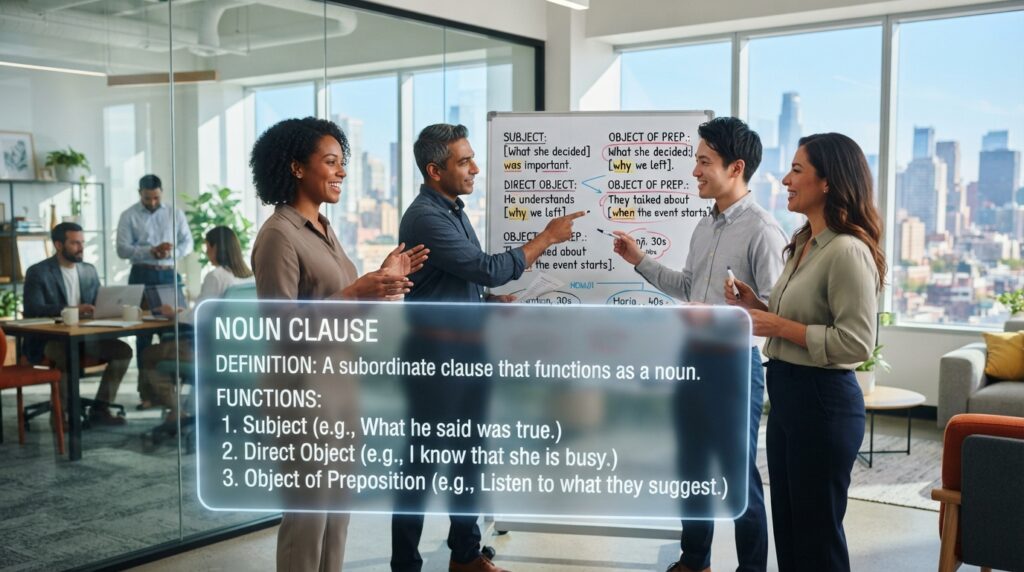 Noun Clause Noun Clause