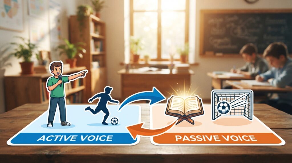 Perbedaan antara Active Voice dan Passive Voice Perbedaan antara Active Voice dan Passive Voice