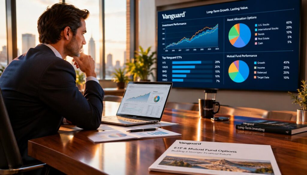 Vanguard ETF and mutual fund options for long-term investors Vanguard ETF and mutual fund options for long-term investors