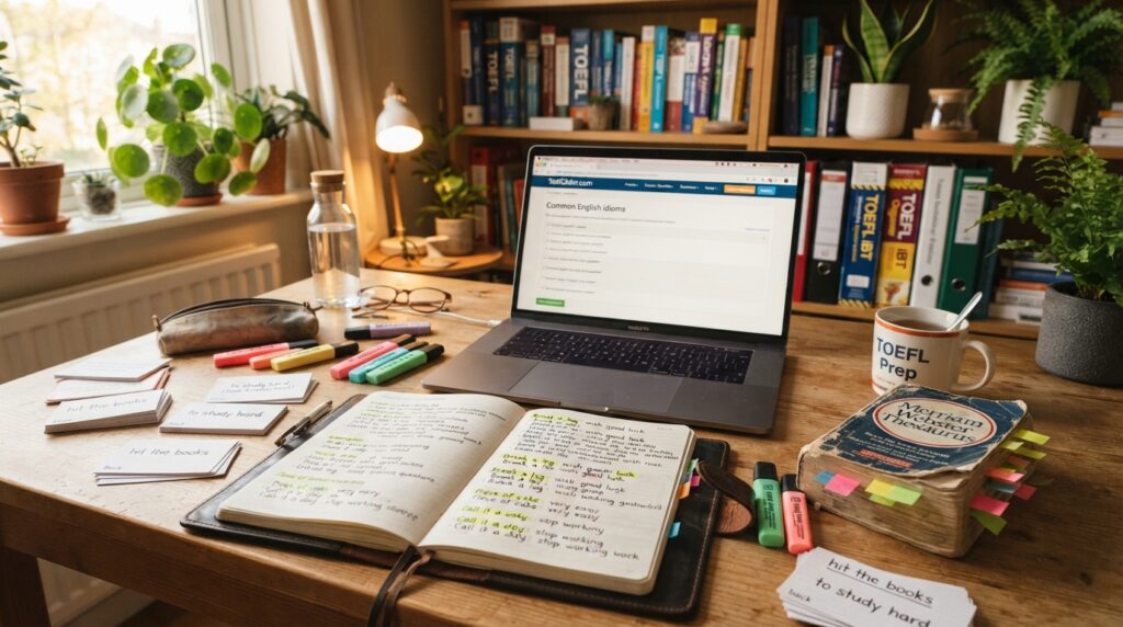 catatan Idiom TOEFL catatan Idiom TOEFL